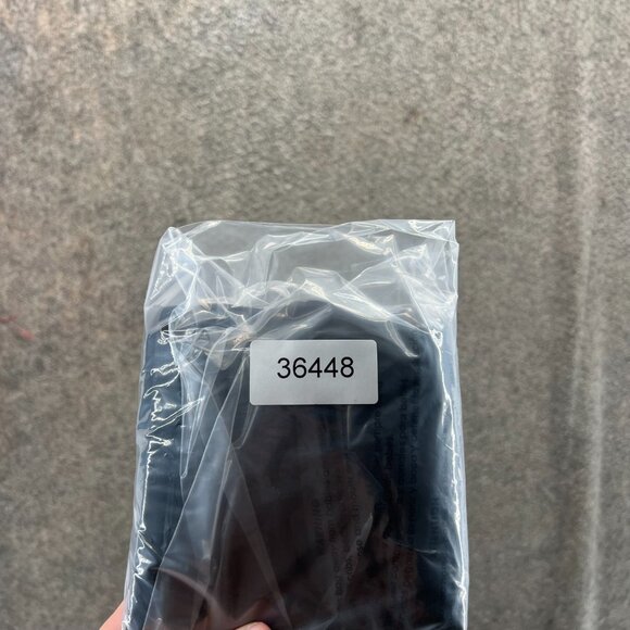 Lululemon Leggings Women 8 Black Gather and Crow Crop Ruched Hem Yoga Pants - Picture 9 of 9